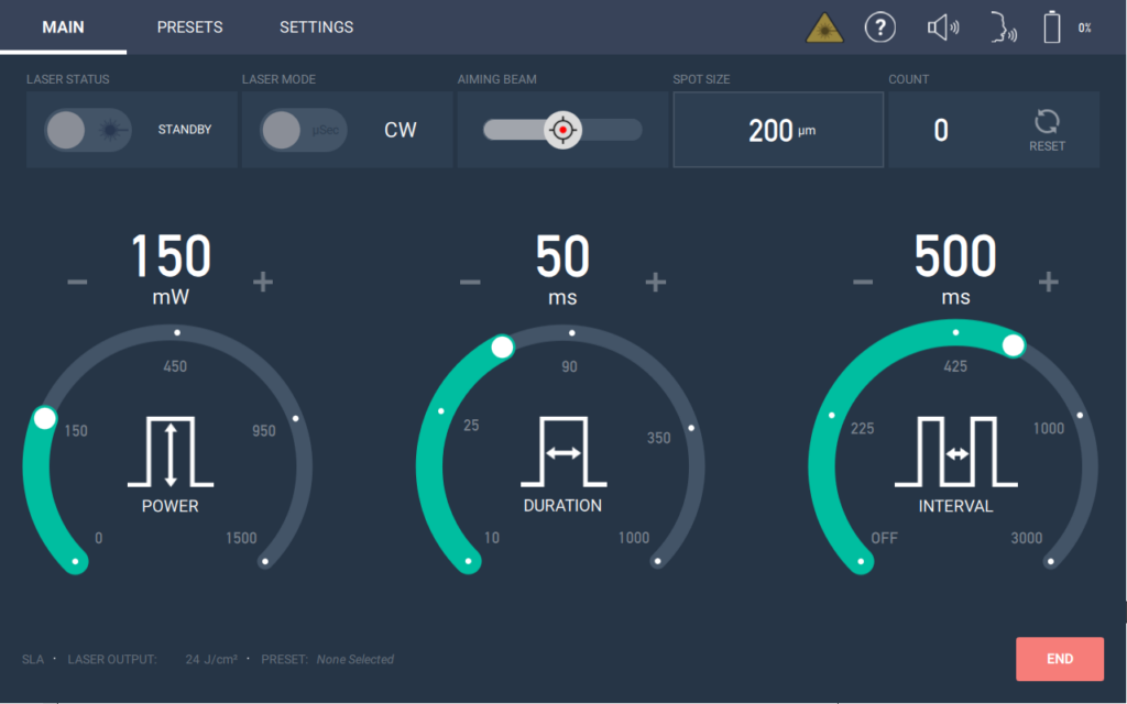 Medical Laser Systems Product Development GUI